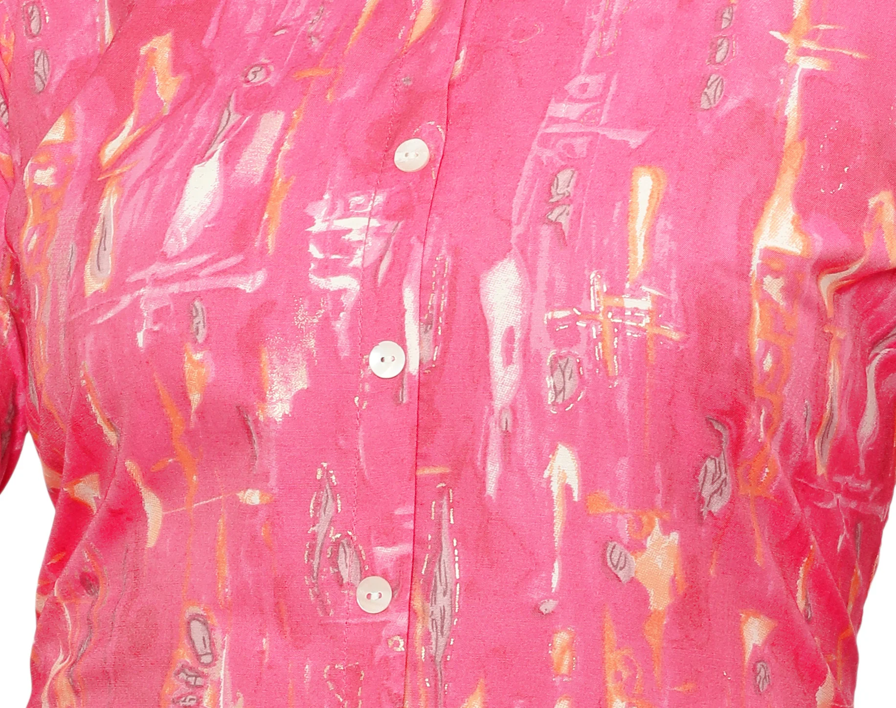 Cotton Short Kurtis Indian Tunic Top Kurta for Women (Pink) - Image 7