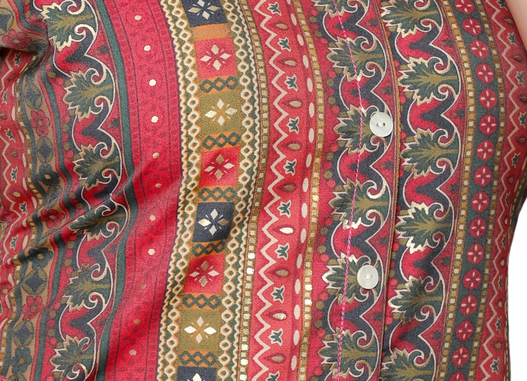 Cotton Short Kurtis Indian Tunic Top Kurta for Women (Multicolor) - Image 4
