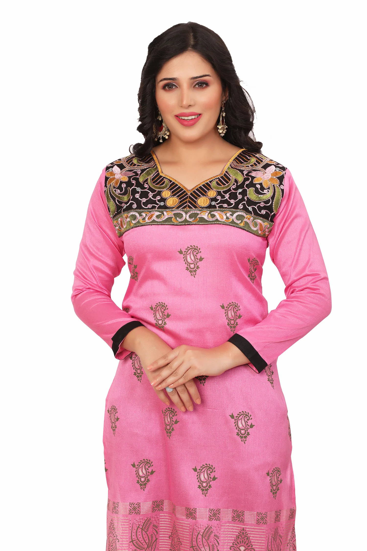 Elegant Pink Short Kurti for Women - Stylish Kurtis for Women - Image 4