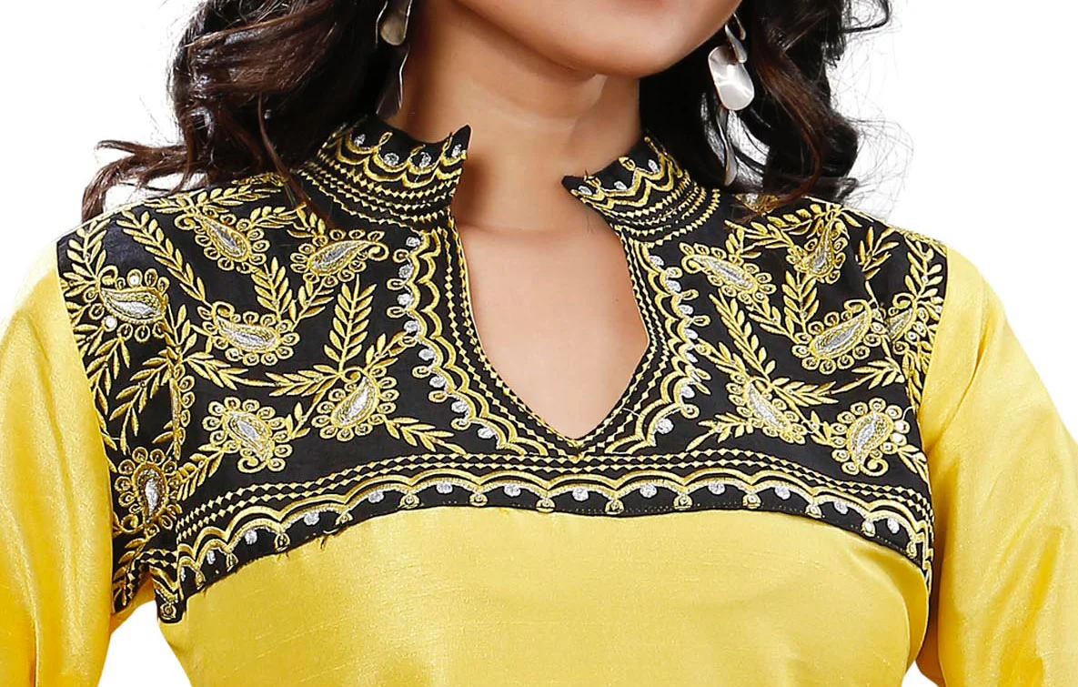 Elegant Yellow Short Kurti for Women - Stylish Kurti for Every Occasion - Image 2