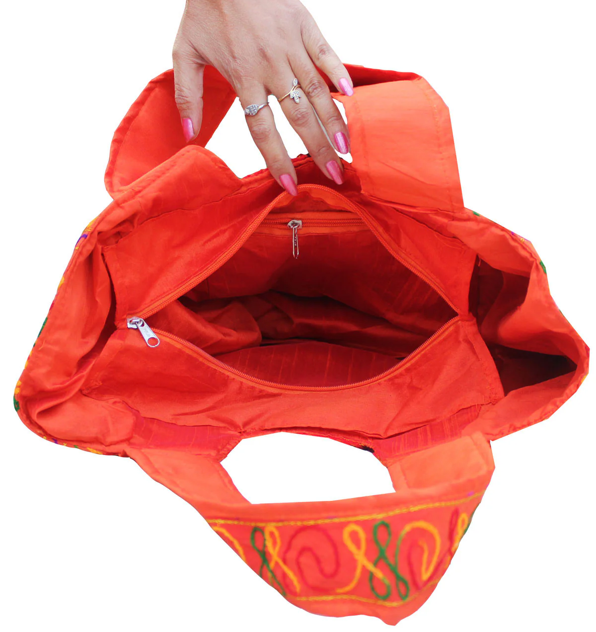 India Clothing Handcrafted Womens Shoulder Bohemian Hippie Gypsy Bag - Image 2