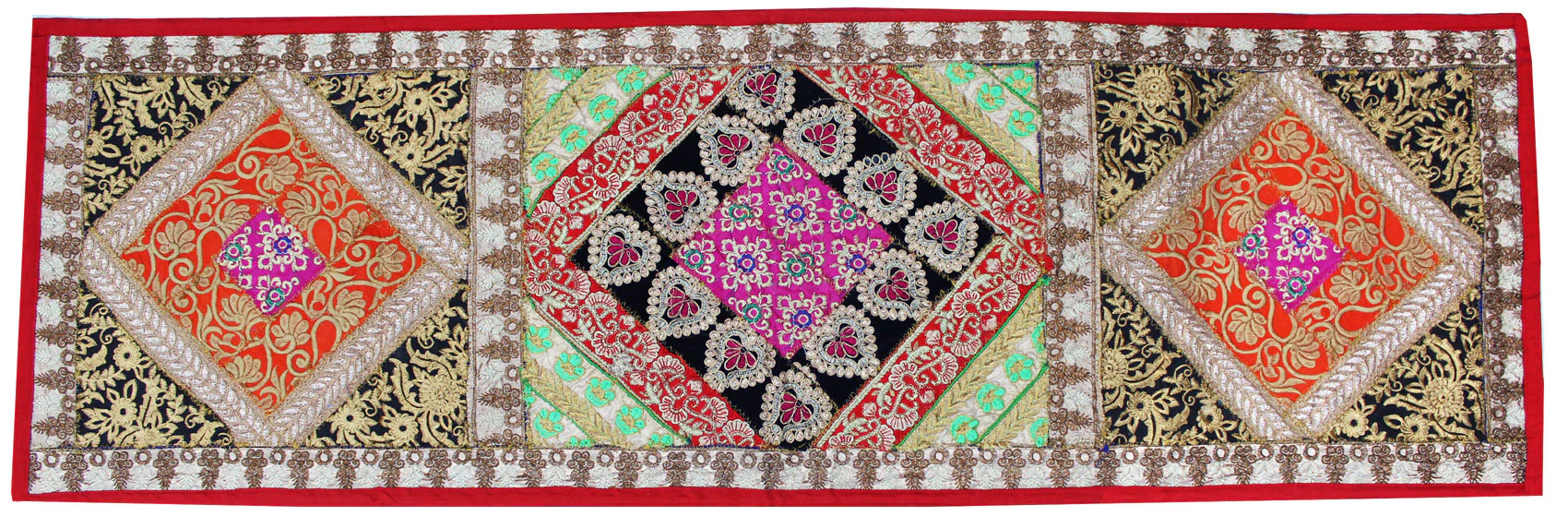 India Decor Handmade Indian Wall Hanging Runner Tapestry (59 x 19 inches)