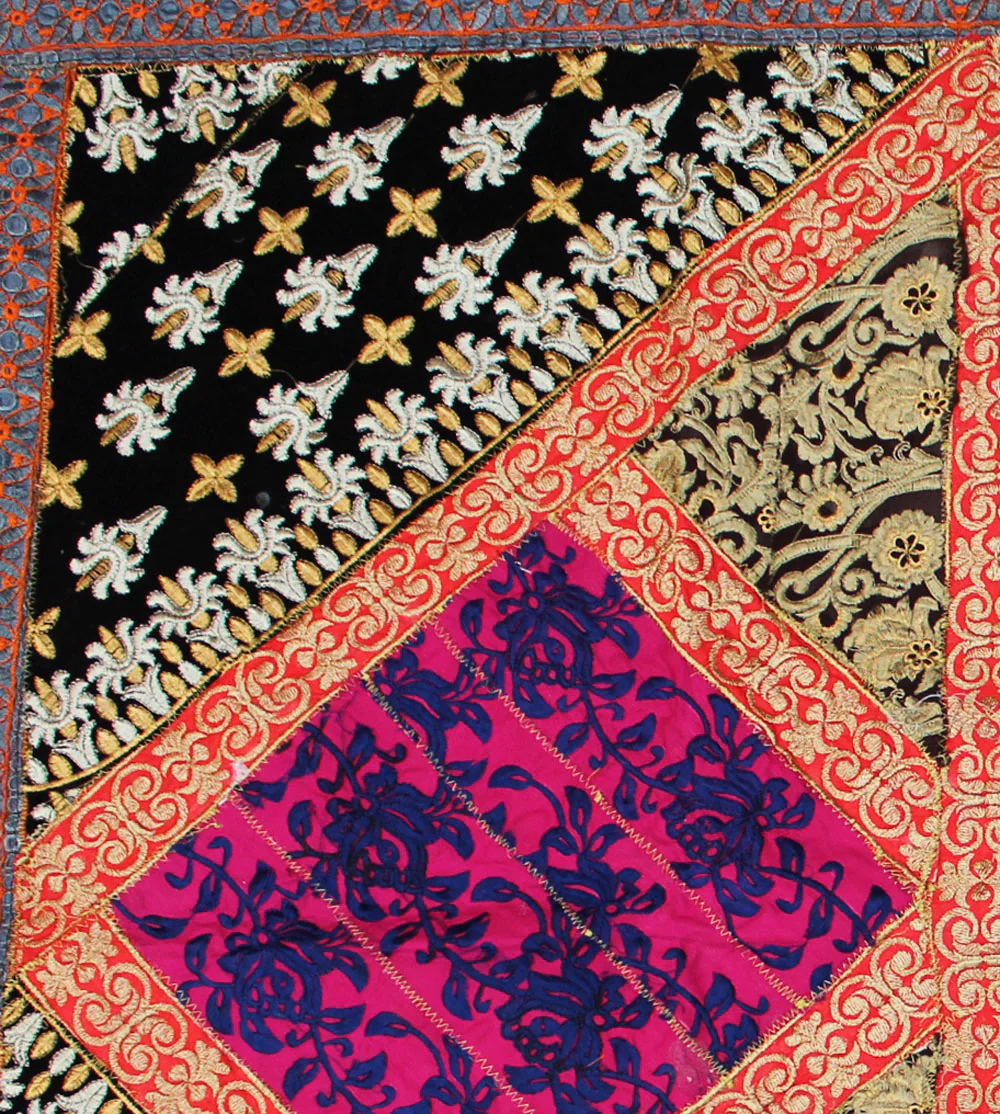 India Décor Handmade Indian Wall Hanging Tapestry (60 x 39 inches) - Image 2