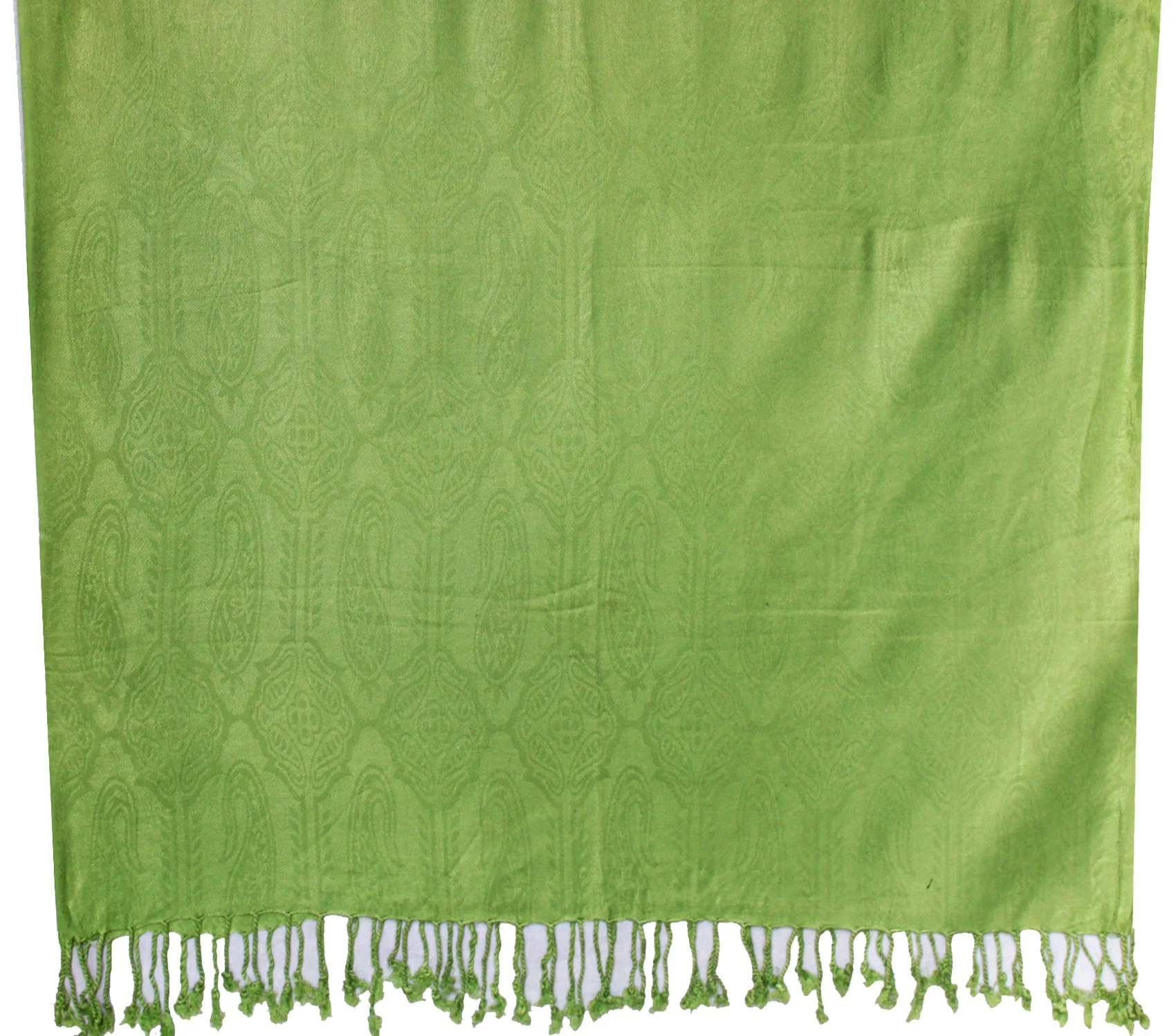 Indian Scarf Womens Wrap Stole India Clothes (Green, 68 x 29 inches) - Image 2