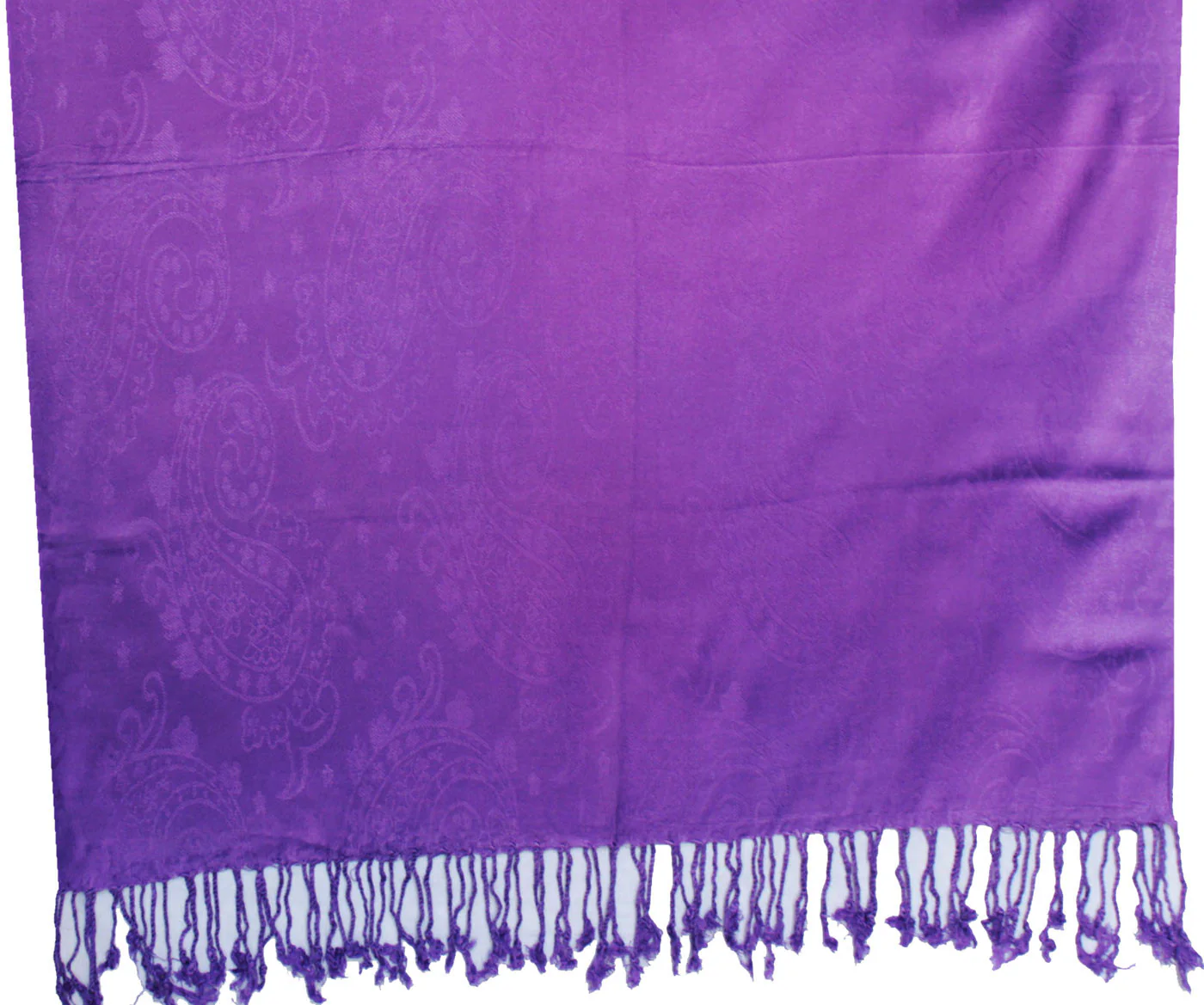 Indian Scarves Womens Viscose Wrap India Clothes (Purple, 68 x 29 inches) - Image 2