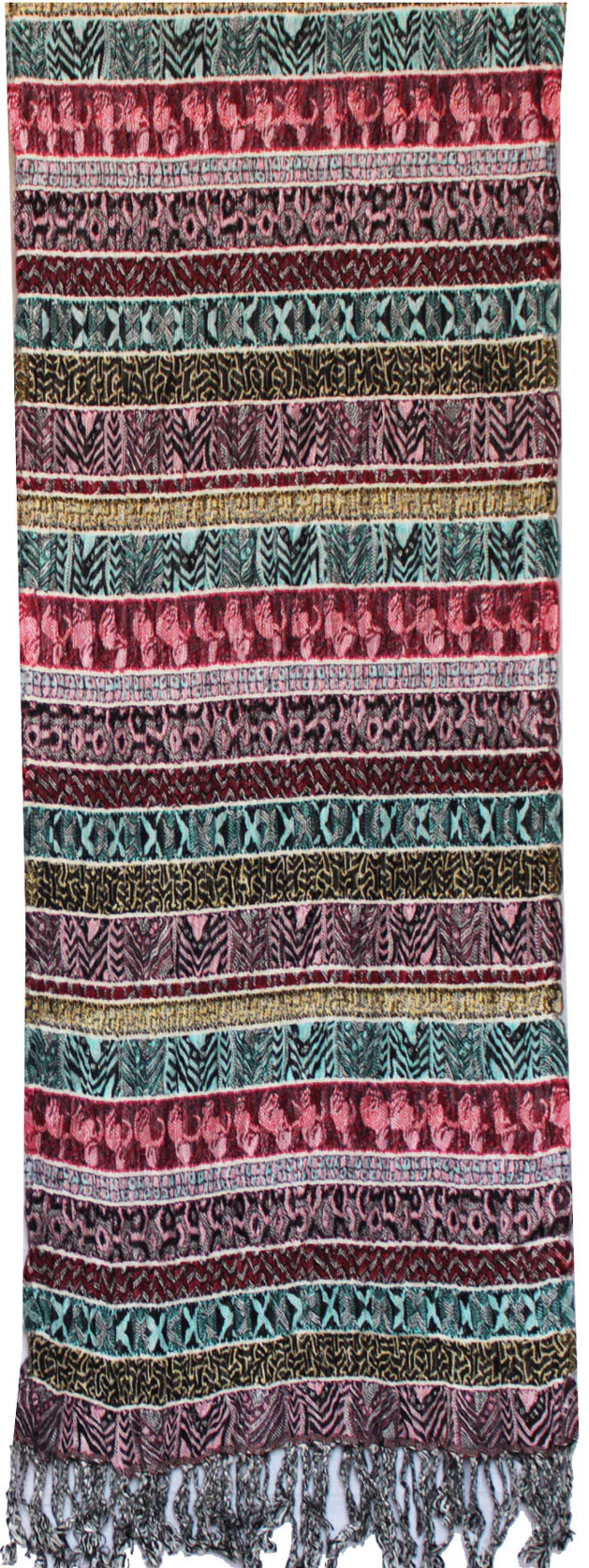 Indian Scarves Womens Wrap India Clothes Gift (64 x 13 inches) - Image 2