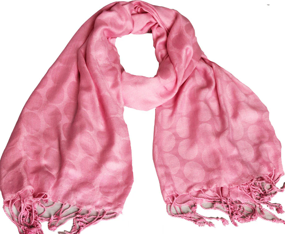 Indian Scarves Womens Wrap India Clothes (Pink, 68 x 29 inches)