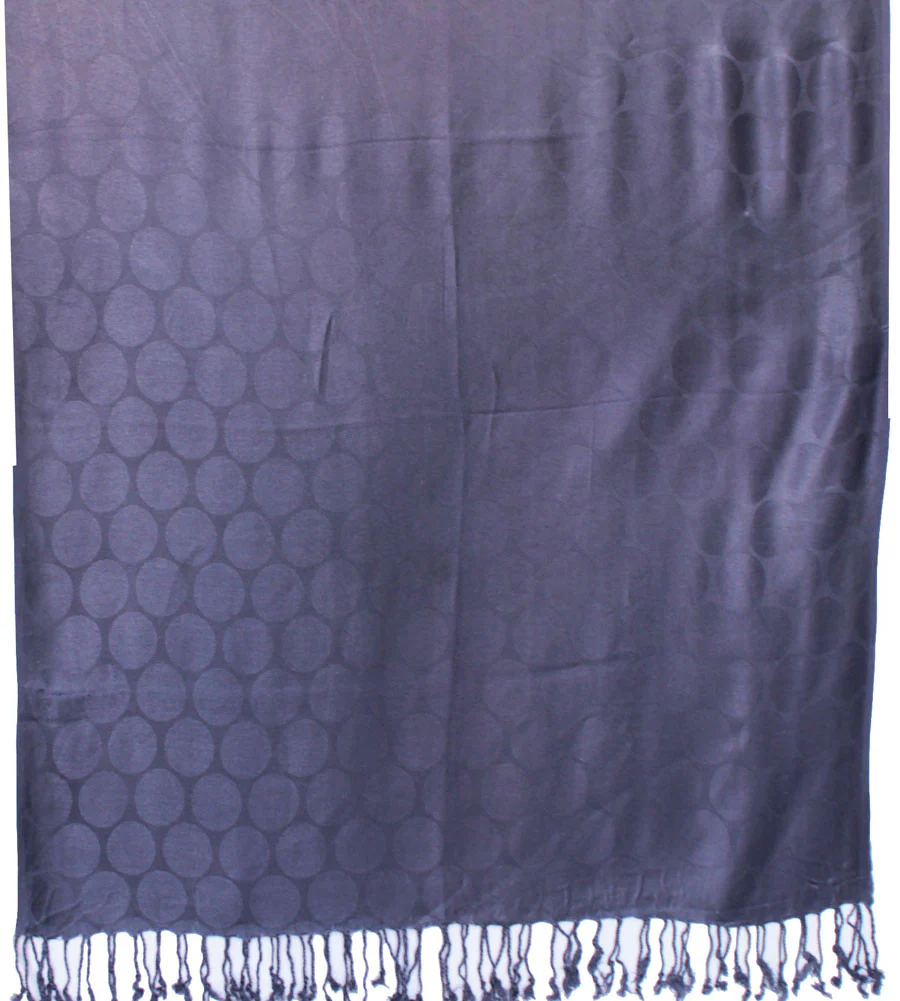 Indian Shawl Scarf Womens Viscose Wrap India Clothing (Blue, 68 x 29 inches) - Image 2