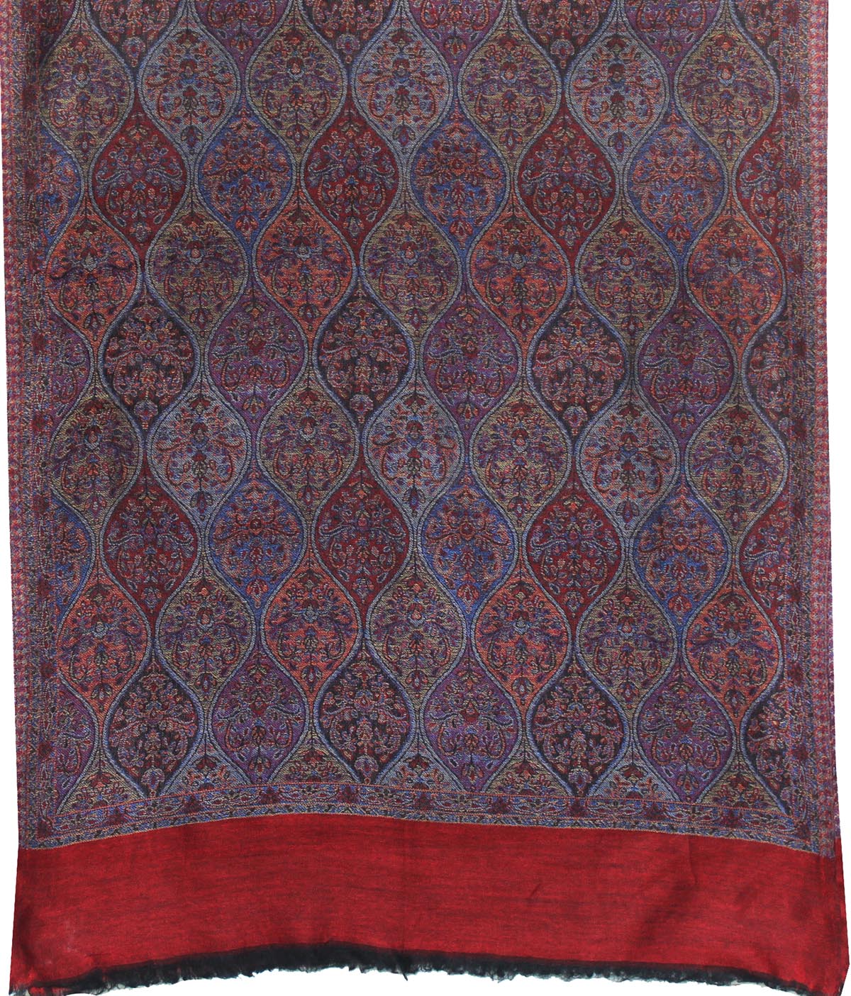 Indian Womens Shawls Jamavar Wool Scarf Fashion Gift (80 x 28 inches) - Image 2