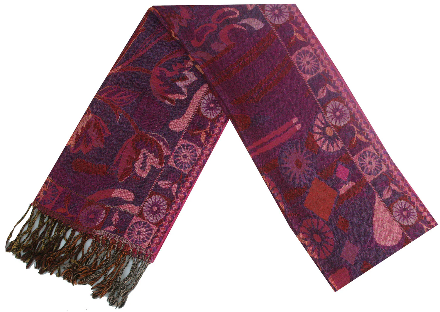 Indian Wool Jamawar Neck Mens Scarf Gift India Clothes - Image 2