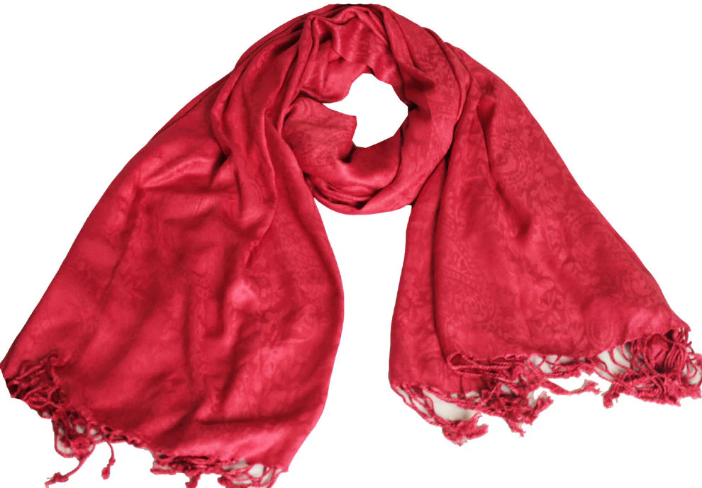 Womens Viscose Indian Scarf Wrap India Clothing (Pink, 68 x 29 inches)