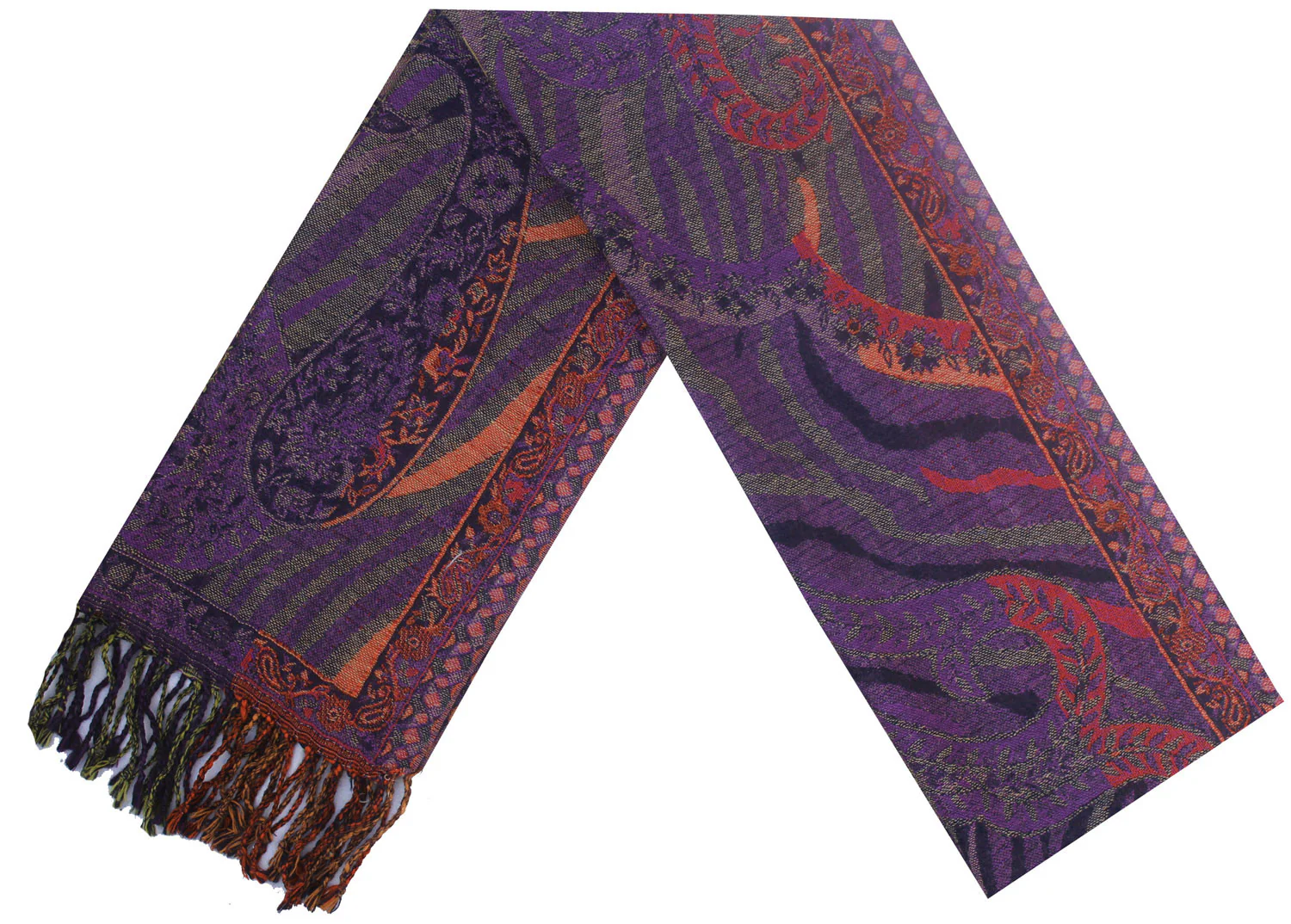 Jamawar Wool Mens Muffler Indian Clothing - Image 2