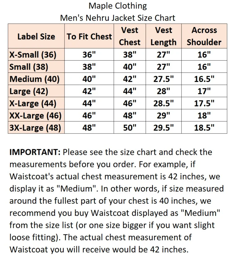 Men's Indian Vest Nehru Jacket Brocade Geometric Pattern (Blue) - Image 3