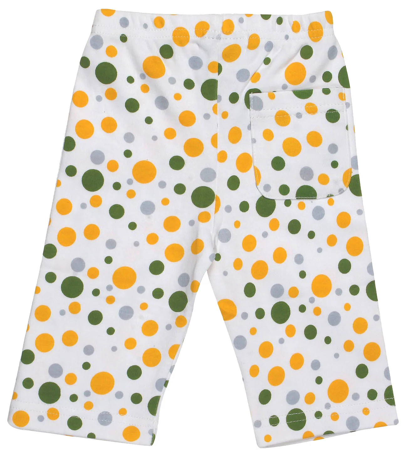 Organic Cotton GOTS Certified Clothing Baby Pants (Dots) - Image 2