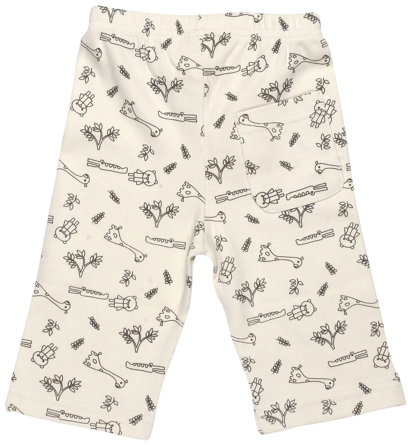 GOTS Certified Organic Cotton Clothing Baby Pants (Giraffe) - Image 2