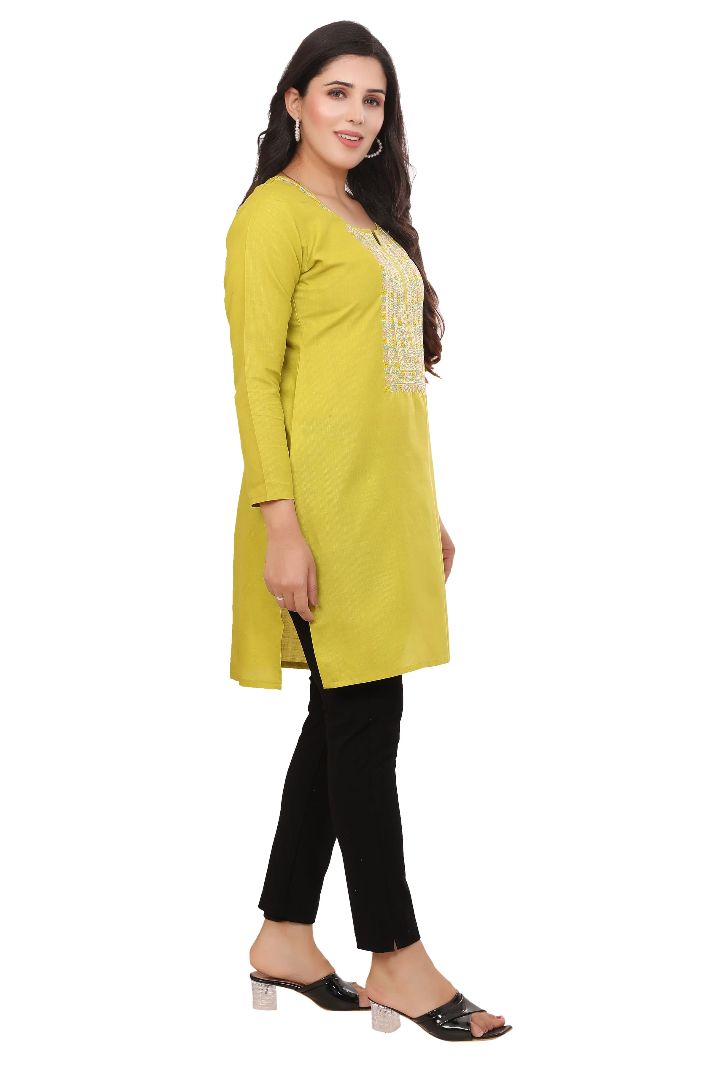 Premium Mustard India Tunic - Stylish Kurti for Women - Image 6