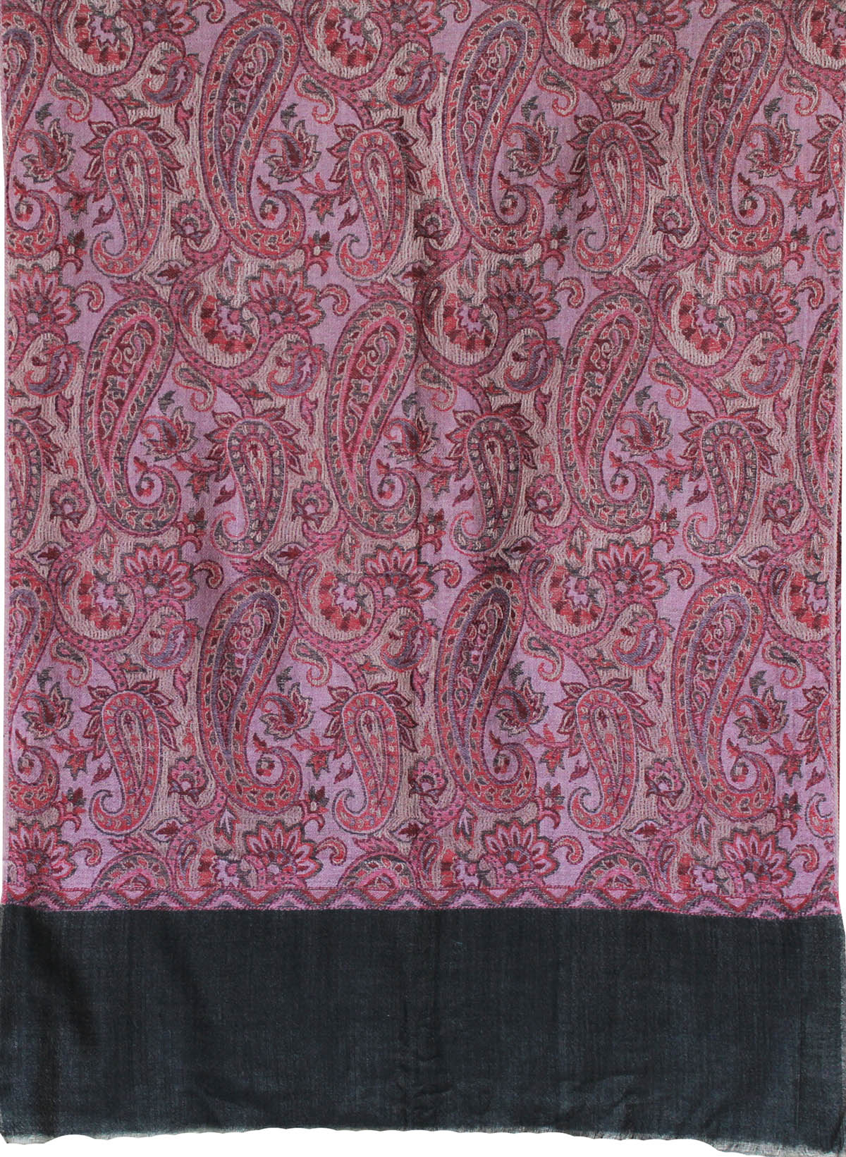 Shawls Jamavar Wool Scarf Womens Indian Clothing Gift (80 x 28 inches) - Image 2