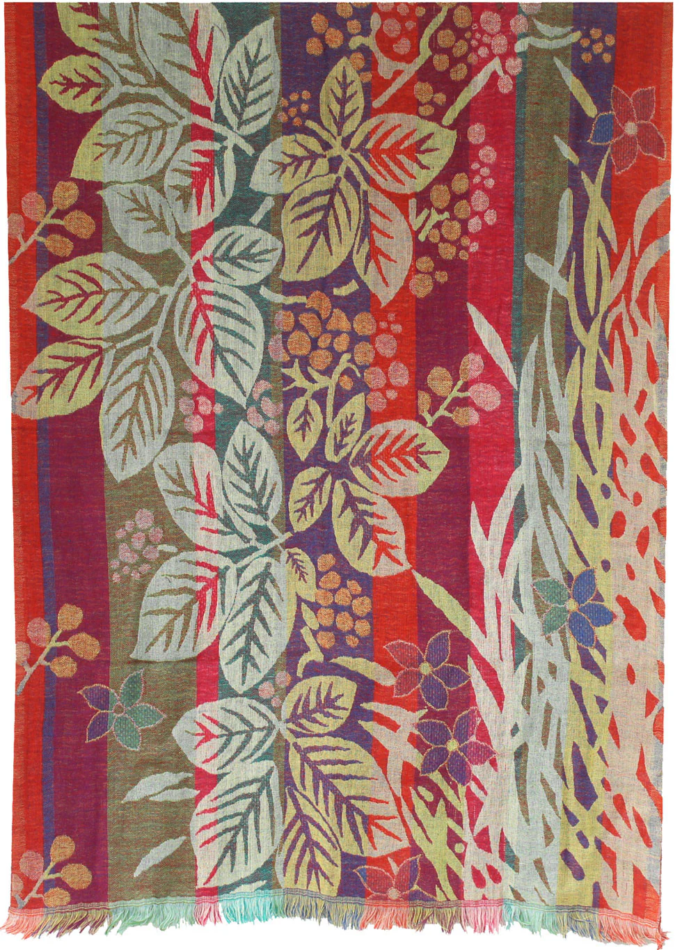 Shawls Wraps Wool Womens Indian Clothes (76 x 26 inches) - Image 2