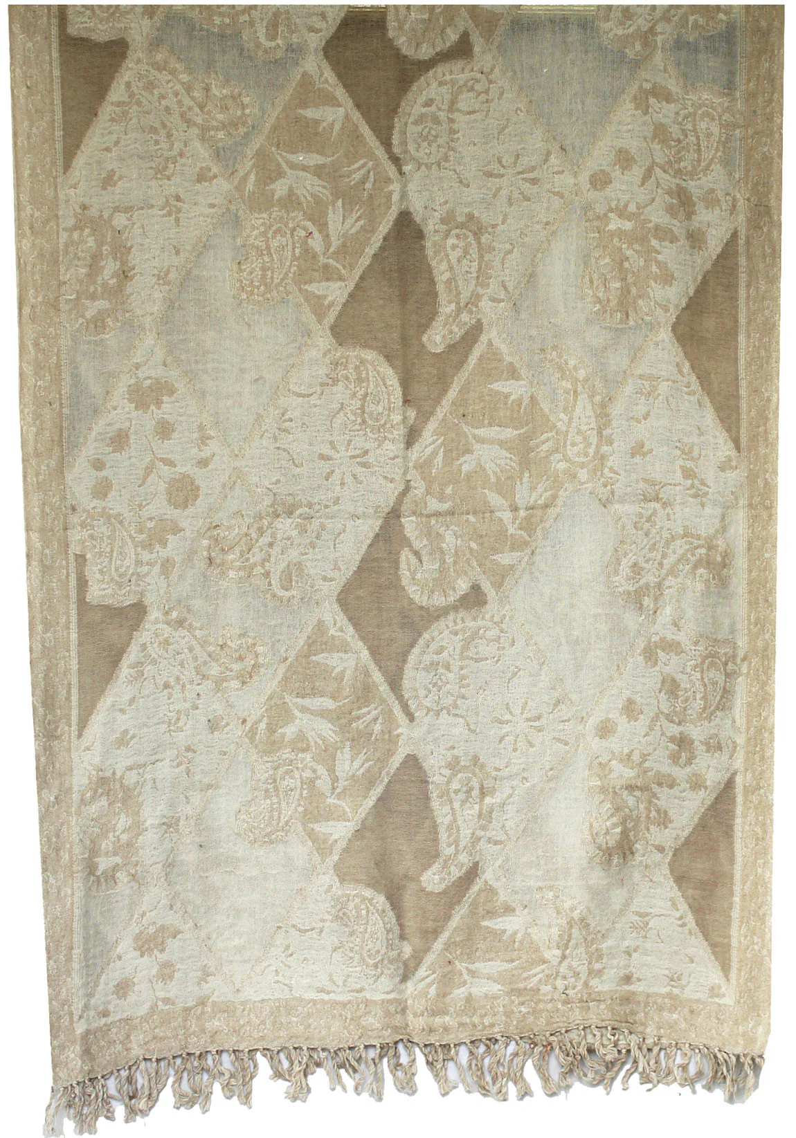 Shawls Wraps Wool Womens Indian Clothes (76 x 26 inches) - Image 2