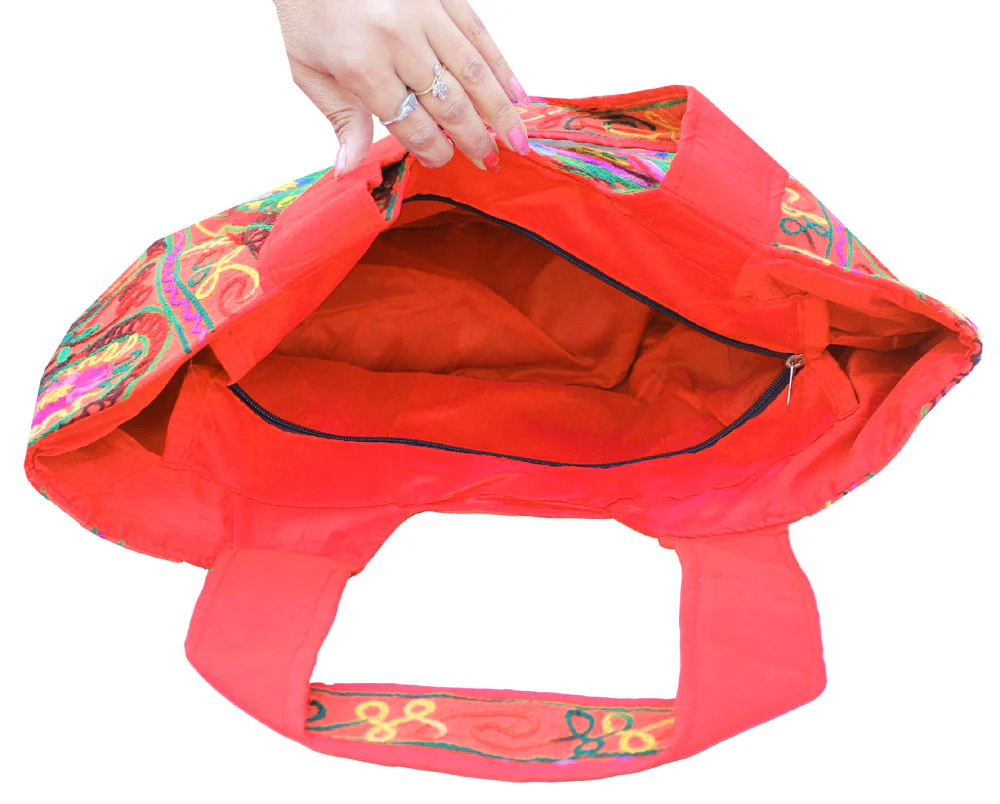 Womens Indian Clothing Accessory Shoulder Bohemian Hippie Gypsy Bag - Image 2