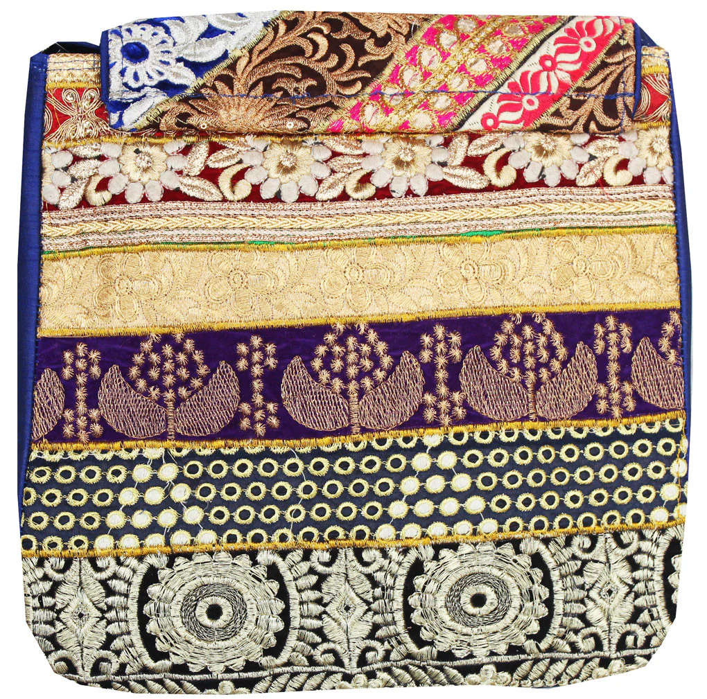 Womens Indian Clothing Bohemian Hippie Gypsy Cross Body Shoulder Bag - Image 3