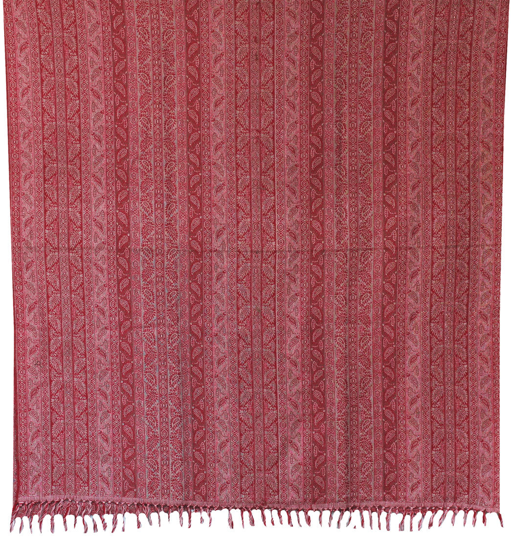 Women's Jamawar Wool Shawl Wrap Gift India Clothes (82 x 42 inches) - Image 2