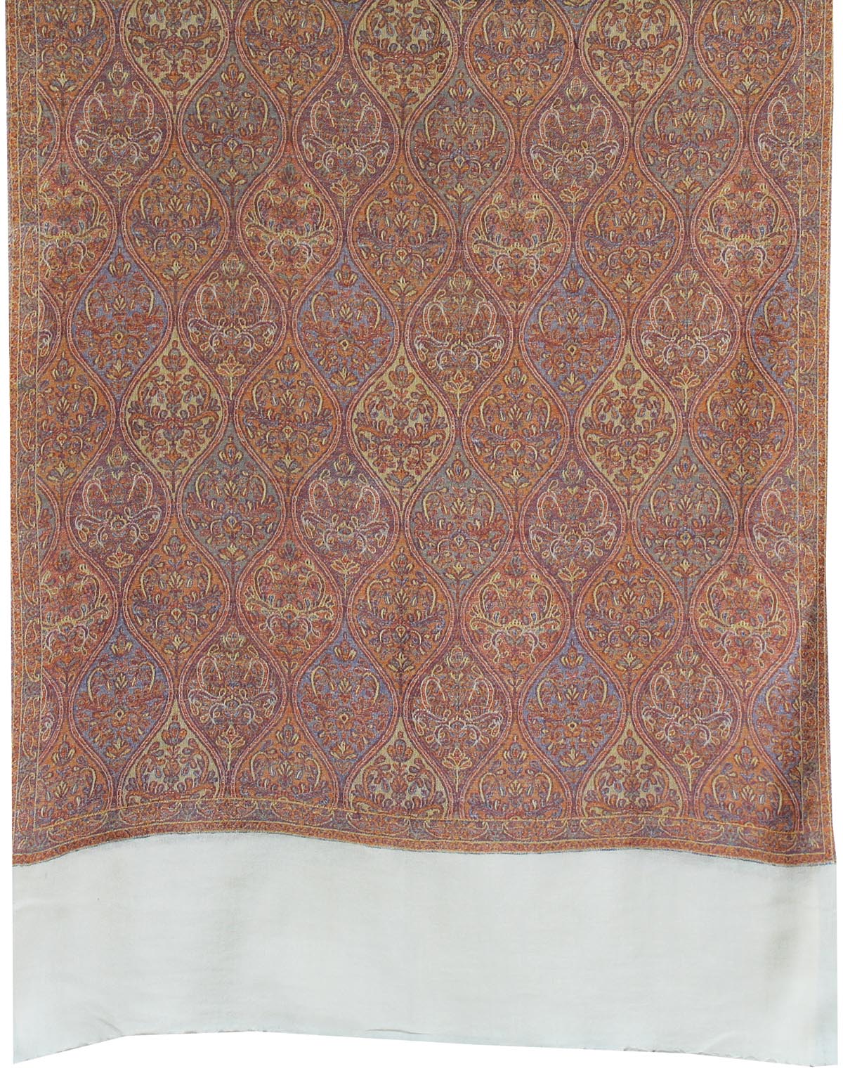 Womens Scarf Shawl Jamavar Wool Indian Clothing (80 x 28 inches) - Image 2